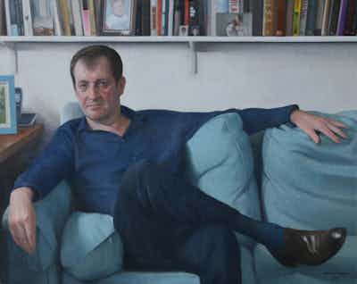 Alastair Campbell Portrait Painting Commision