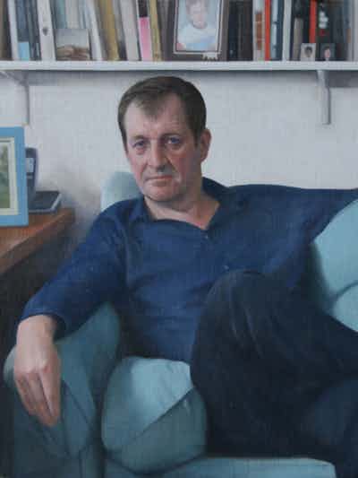 Alastair Campbell Portrait Painting Commision