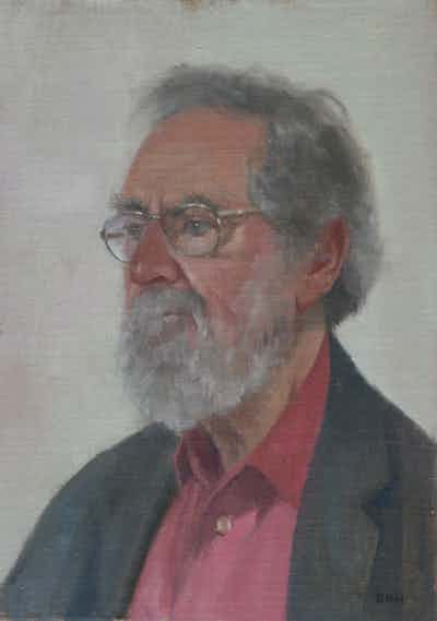 Anthony Eyton RA Portrait Painting