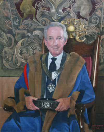 Antony Barrow Portrait Painting Commission