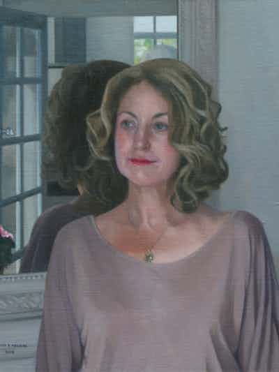 Carolyn Portrait Painting Commission