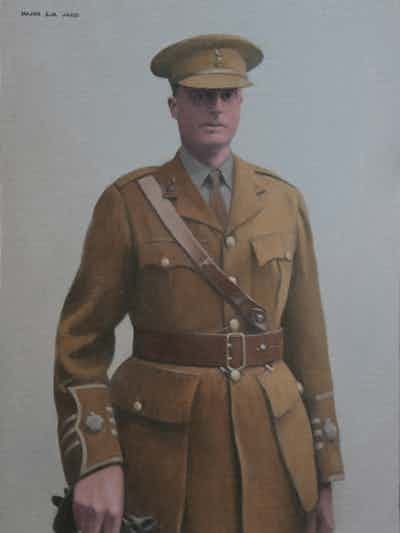 Major Jago Portrait Painting Commission